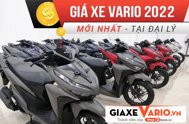 Bảng giá xe vario 2022 mới nhất hôm nay tháng 12022 - 1