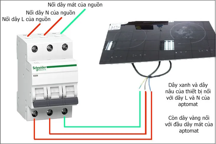 Cách lắp đặt an toàn cho thiết bị điện gia dụng có công suất lớn