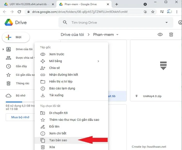 Mẹo tải File Google Drive khi File vượt quá giới hạn lượt tải 6